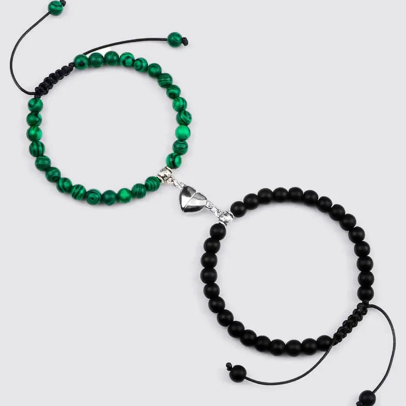 Bracelet Couple Distance Aimanté