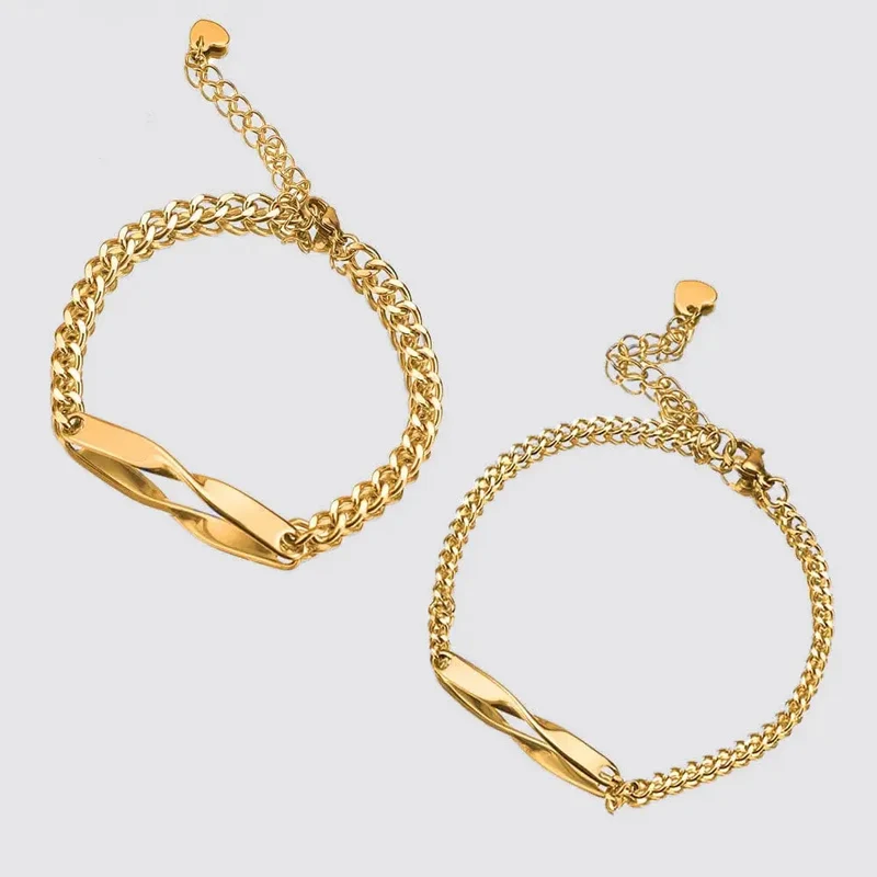Bracelet Assorti Couple (Personnalisé)