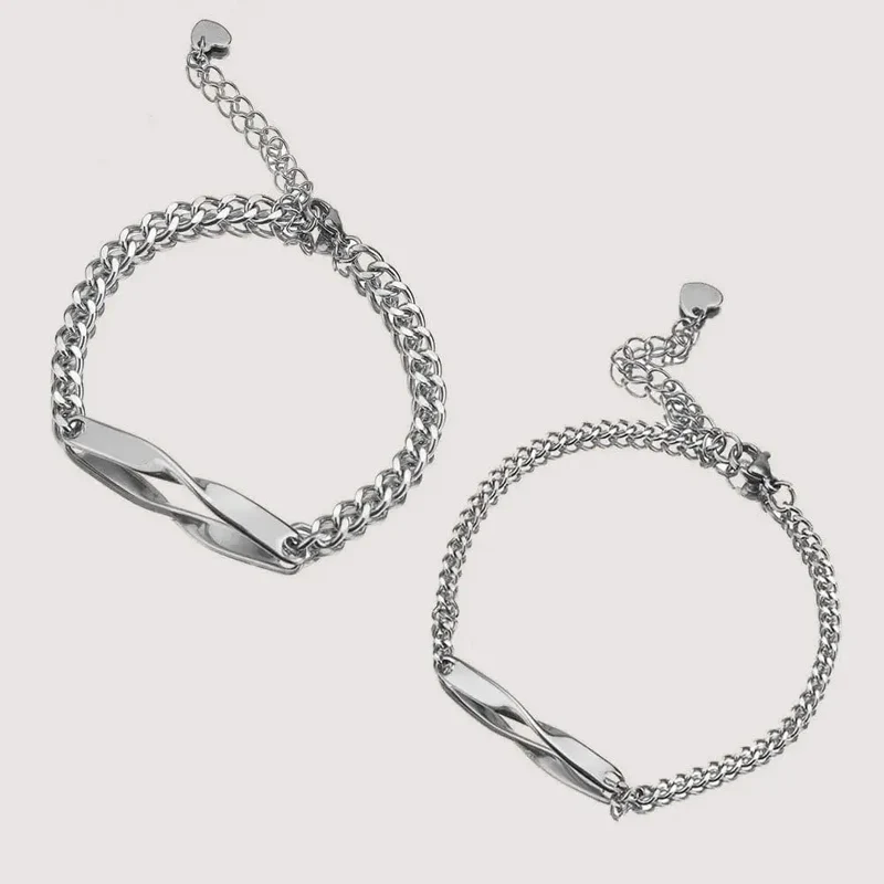 Bracelet Assorti Couple (Personnalisé)