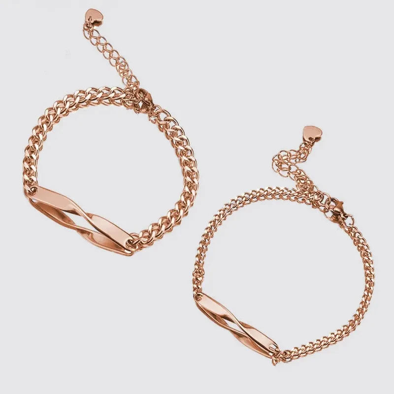 Bracelet Assorti Couple (Personnalisé)