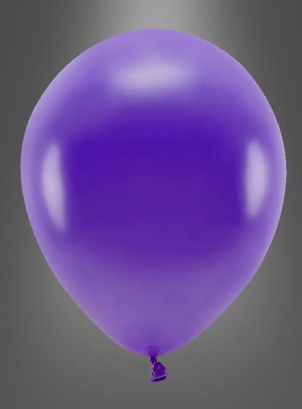 Öko Luftballons Partydeko glanzoptik