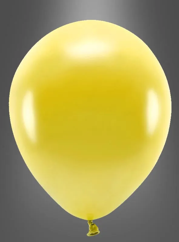 Öko Luftballons Partydeko glanzoptik