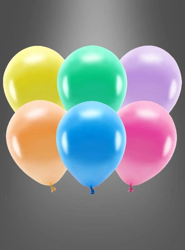 Luftballons Partydeko biologisch abbaubar