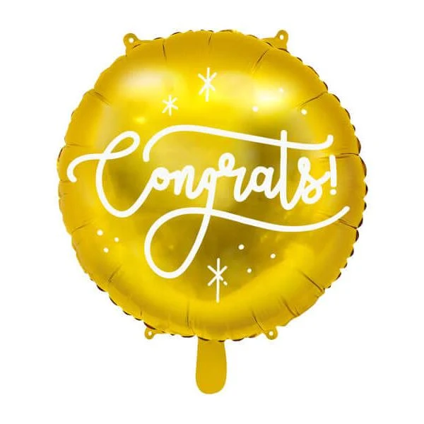 Folienballon "Congrats!"