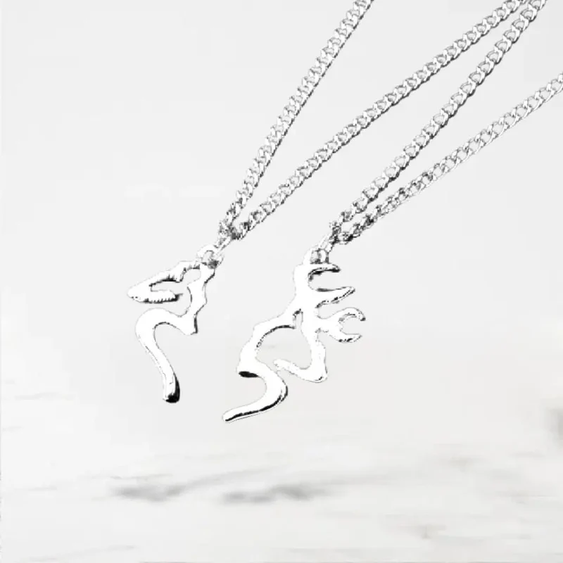 Collier Couple Cerf