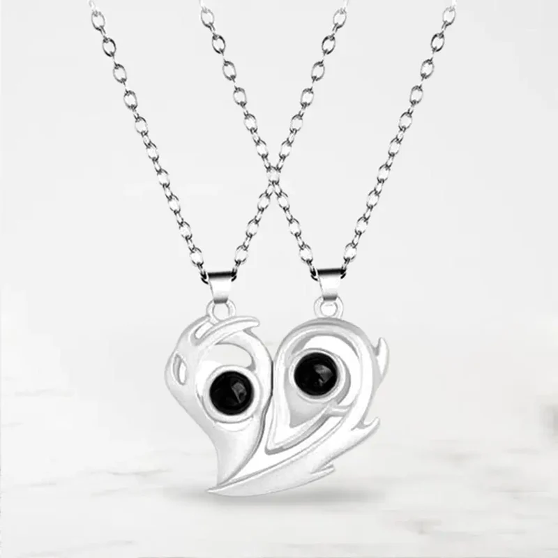Collier Couple Aimanté