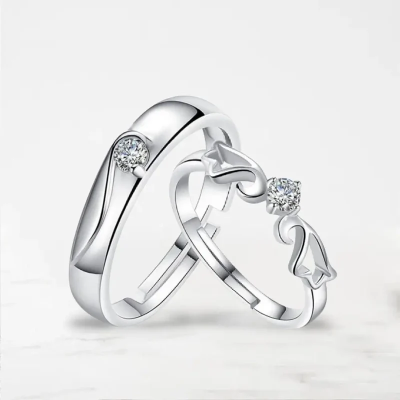 Bague Couple Distance