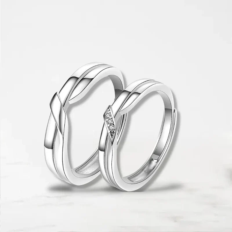 Bague Couple Simple (Minimaliste)
