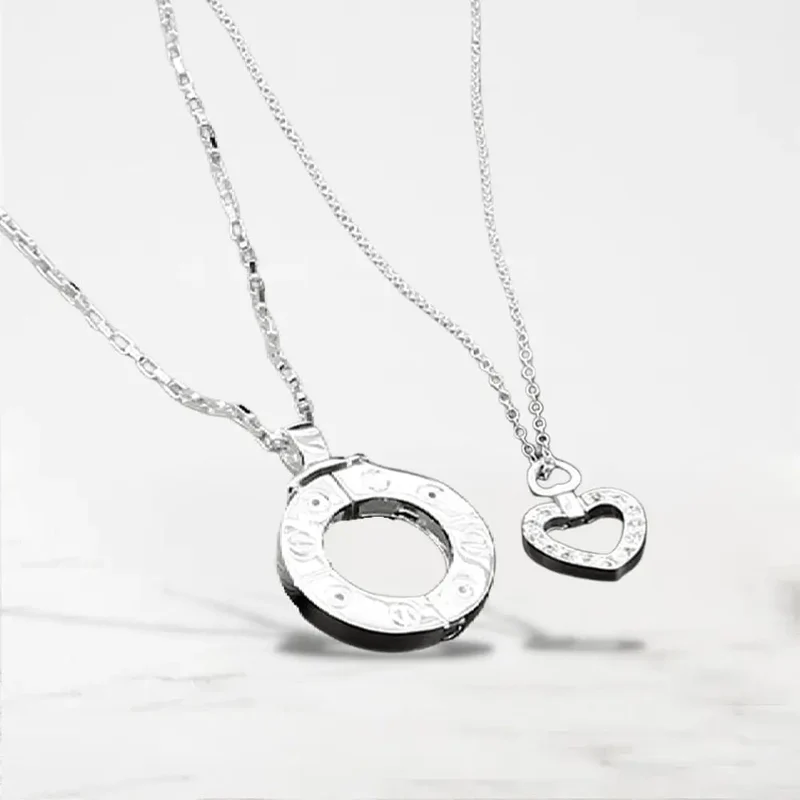 Collier d'Amour Pour 2 (Argent)