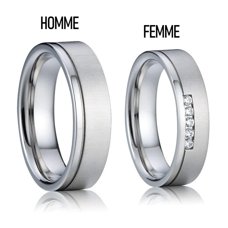 Partnerring Aus Titan