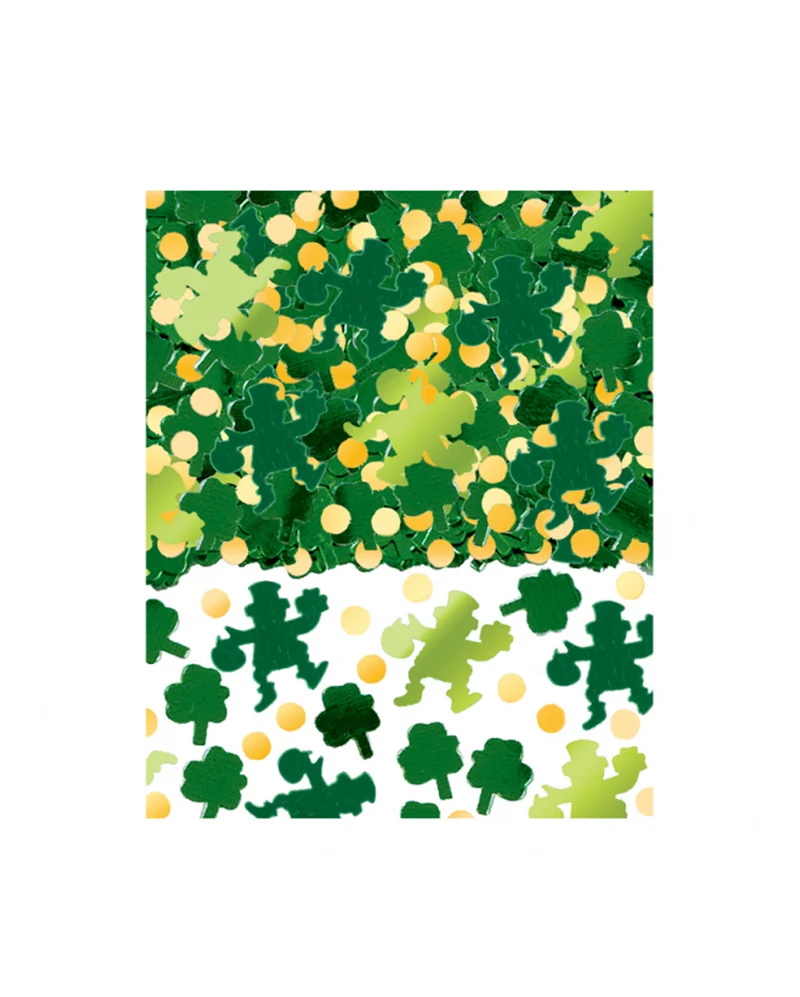 St. Patricks Day Kleeblatt Konfetti