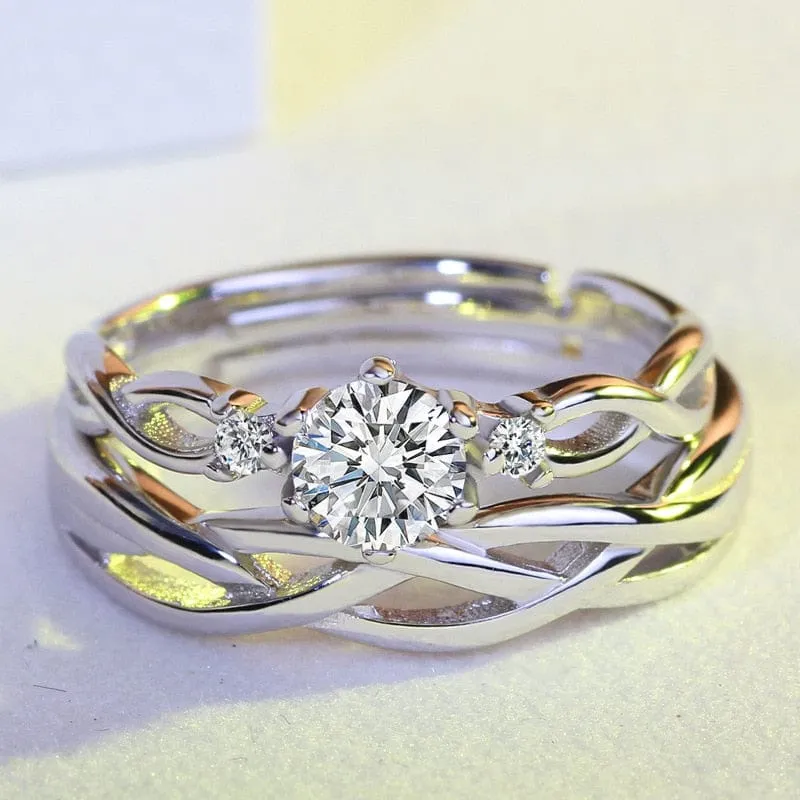 Partnerring Umarmt