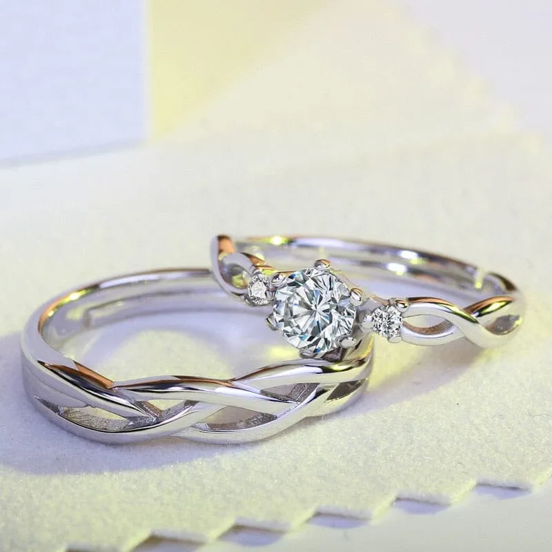 Partnerring Umarmt