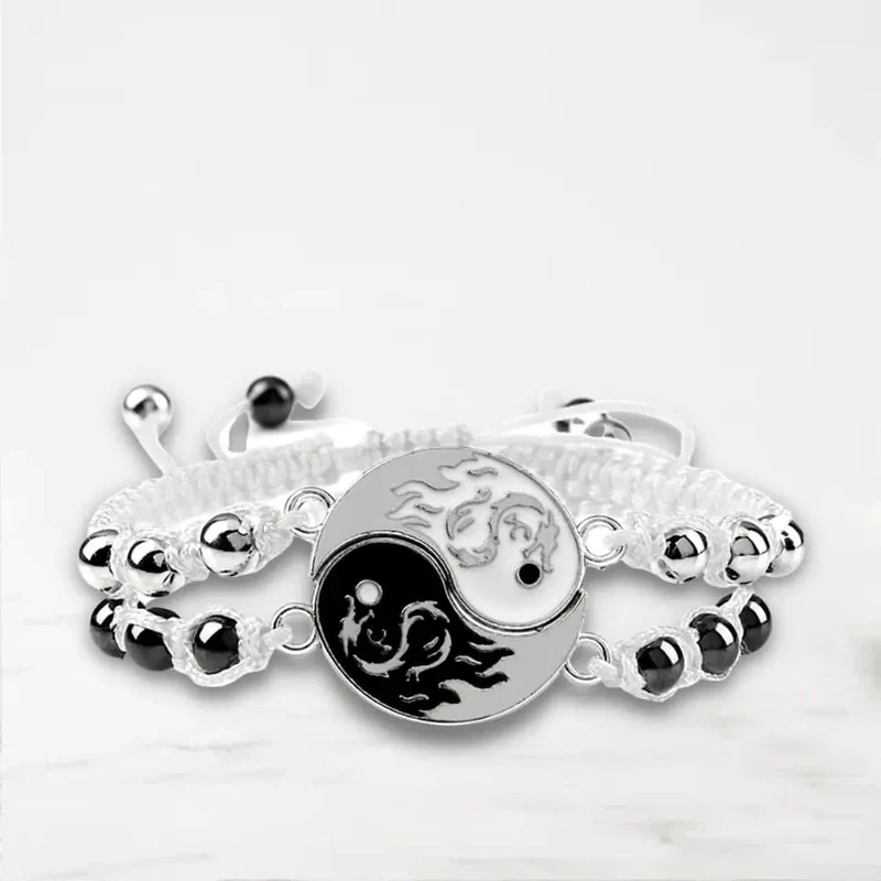 Bracelet Couple Yin Yang