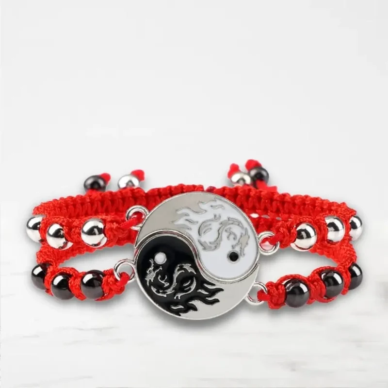Bracelet Couple Yin Yang