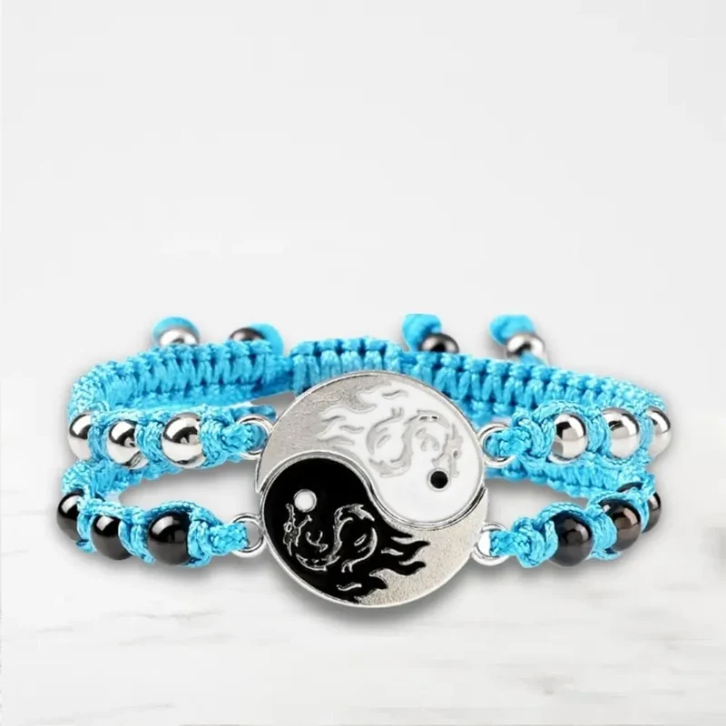 Bracelet Couple Yin Yang