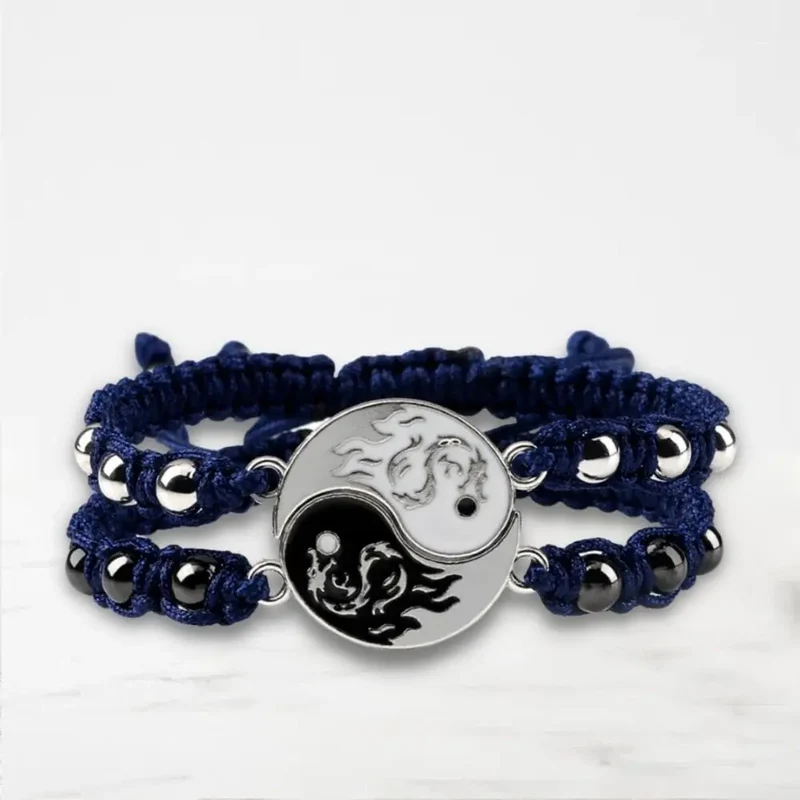 Bracelet Couple Yin Yang