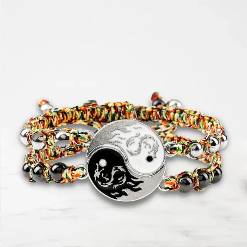 Bracelet Couple Yin Yang