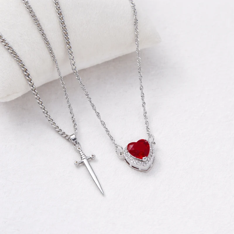 Gothic Couple Necklaces