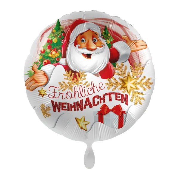 Heliumballon-Geschenk "Fröhliche Weihnachten"