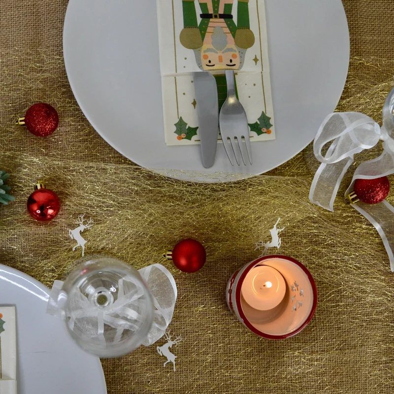 Mini-Christbaumkugeln Rot 18 Stk.