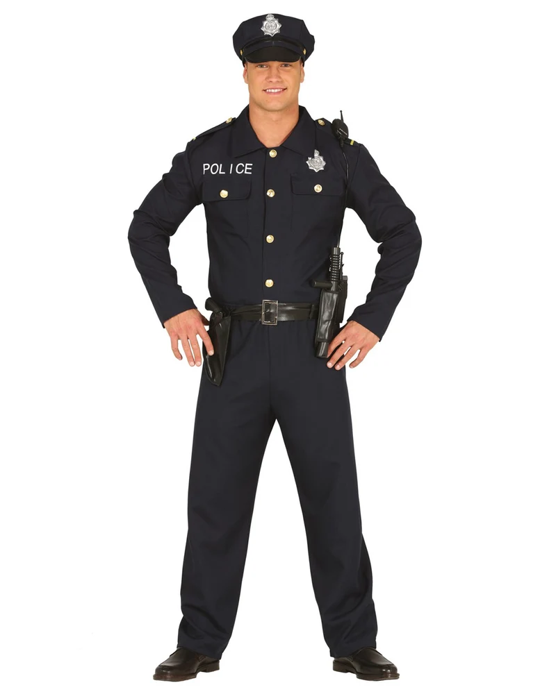 Police Officer Herrenkostüm