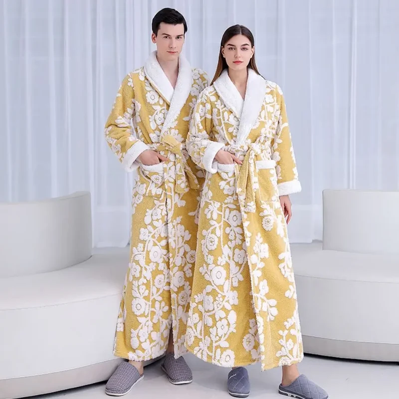 Peignoir Couple Assorti