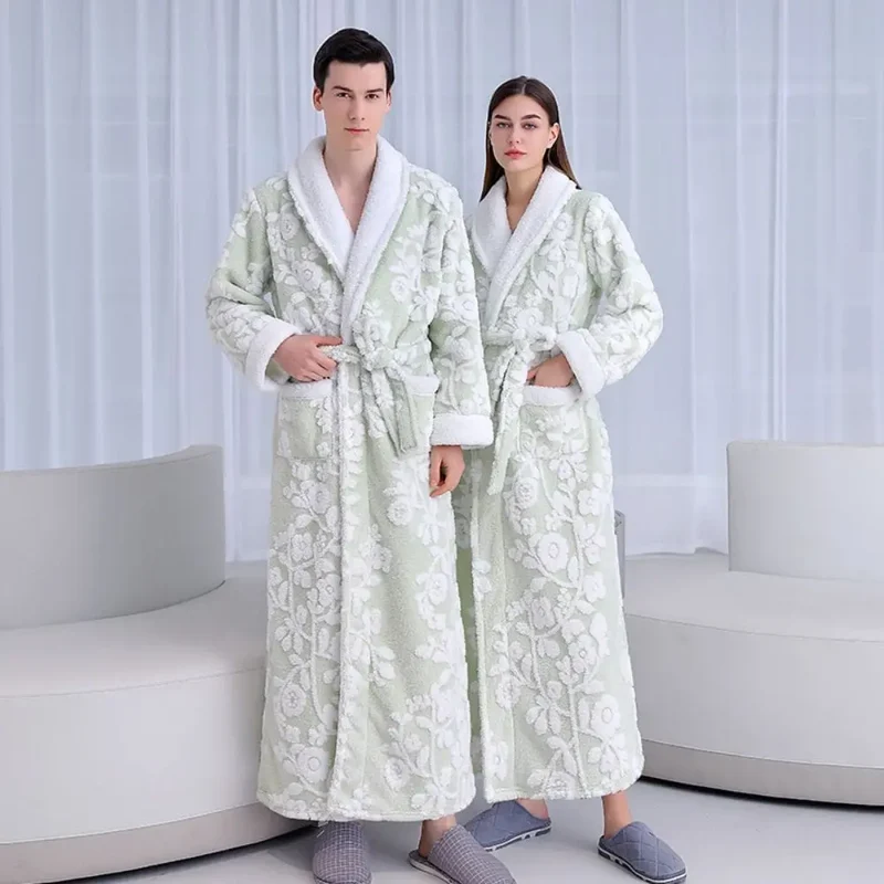 Peignoir Couple Assorti