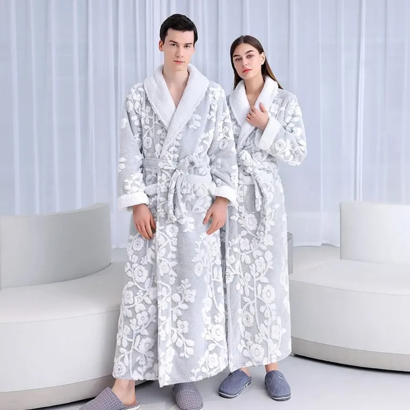 Peignoir Couple Assorti