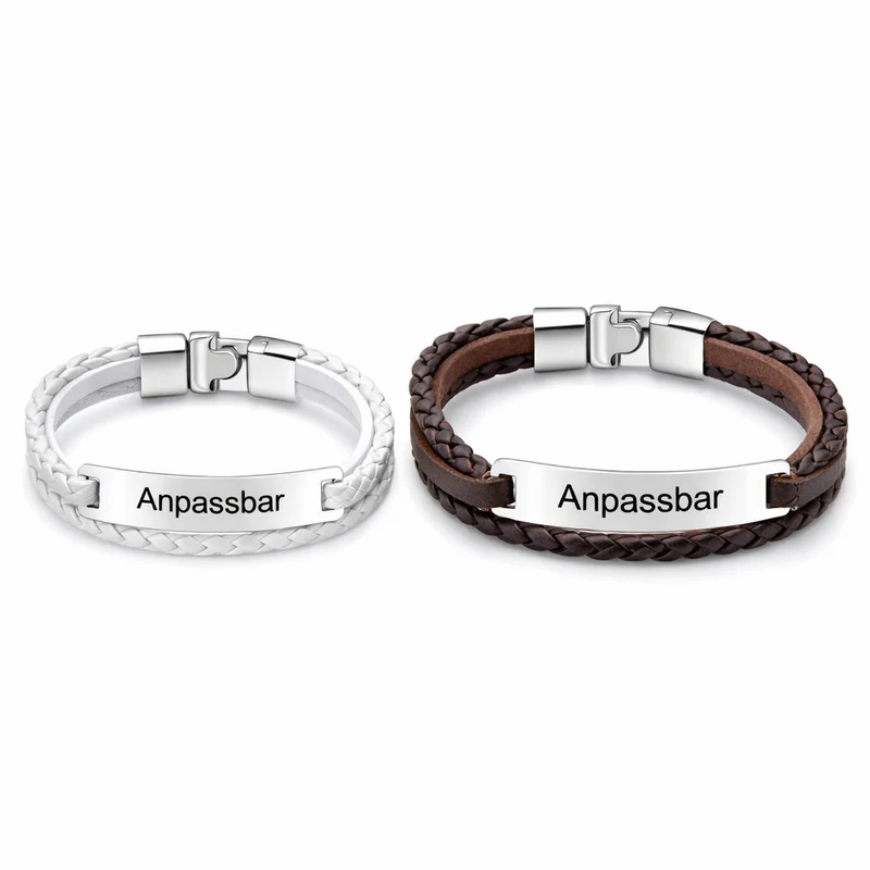 Matching Couple Bracelet Silver