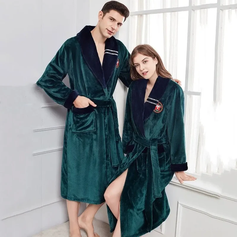 Peignoir Couple Duo