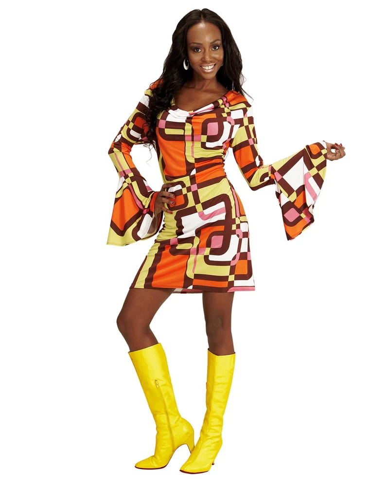 Groovy 70´s Kleid Tubes