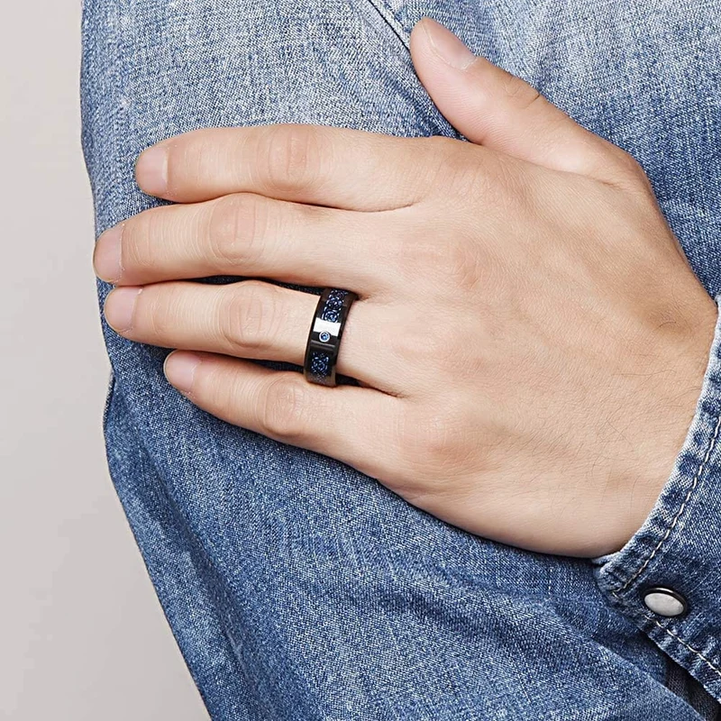 Tungsten Ring Mann Frau