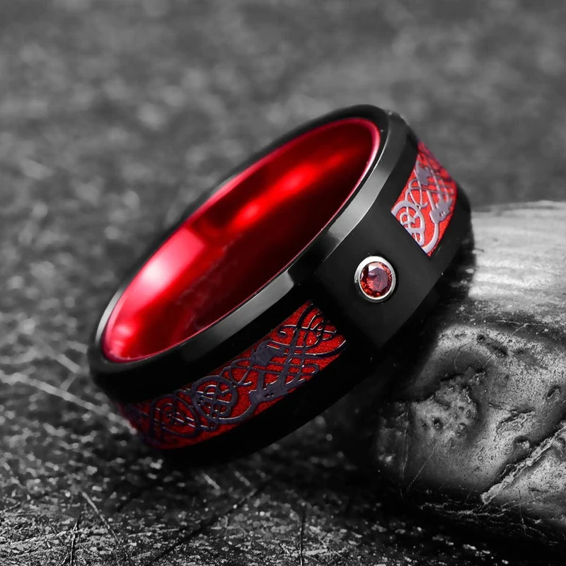 Tungsten Ring Mann Frau