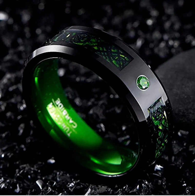 Tungsten Ring Mann Frau