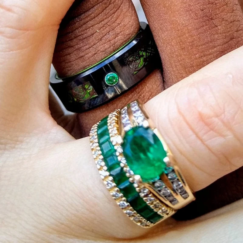 Tungsten Ring Mann Frau