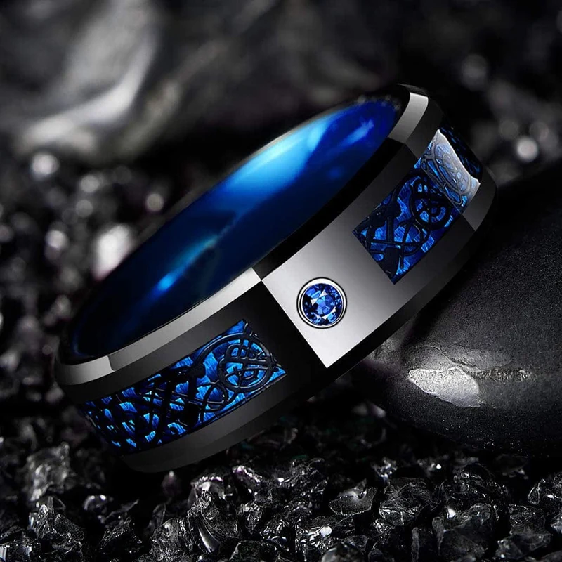 Tungsten Ring Mann Frau