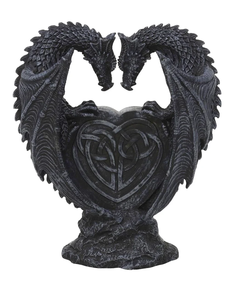 Drachenpaar mit rotem Herz