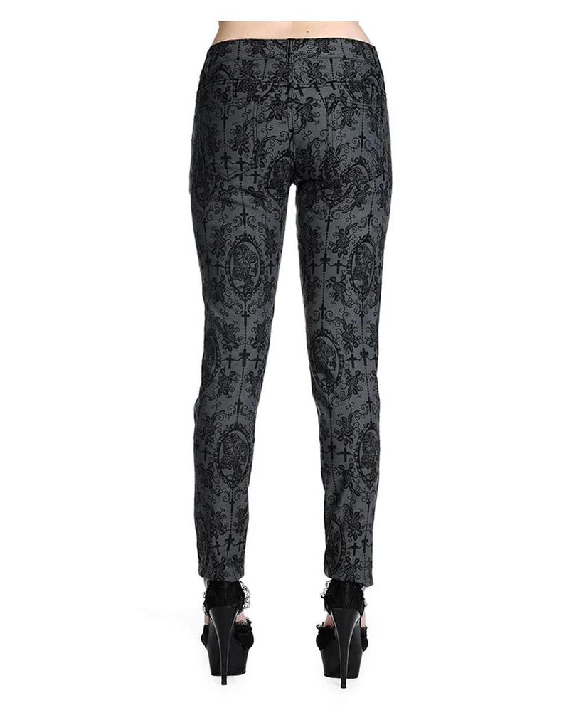 Gothic Jeans anthrazit