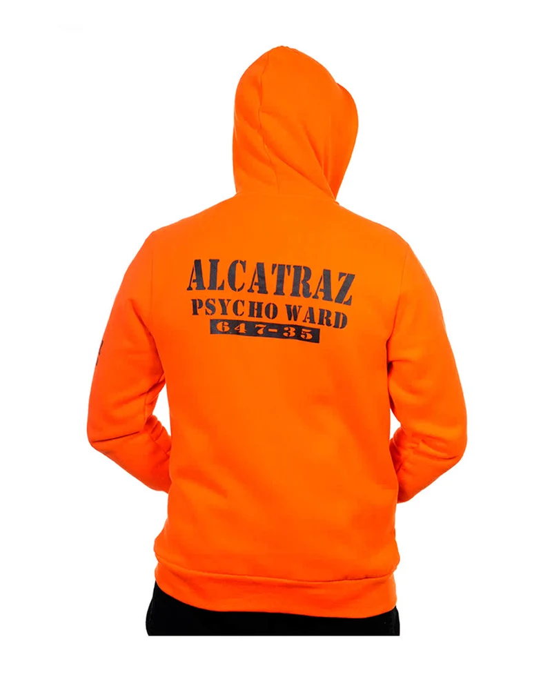 Alcatraz Kapuzenpullover orange