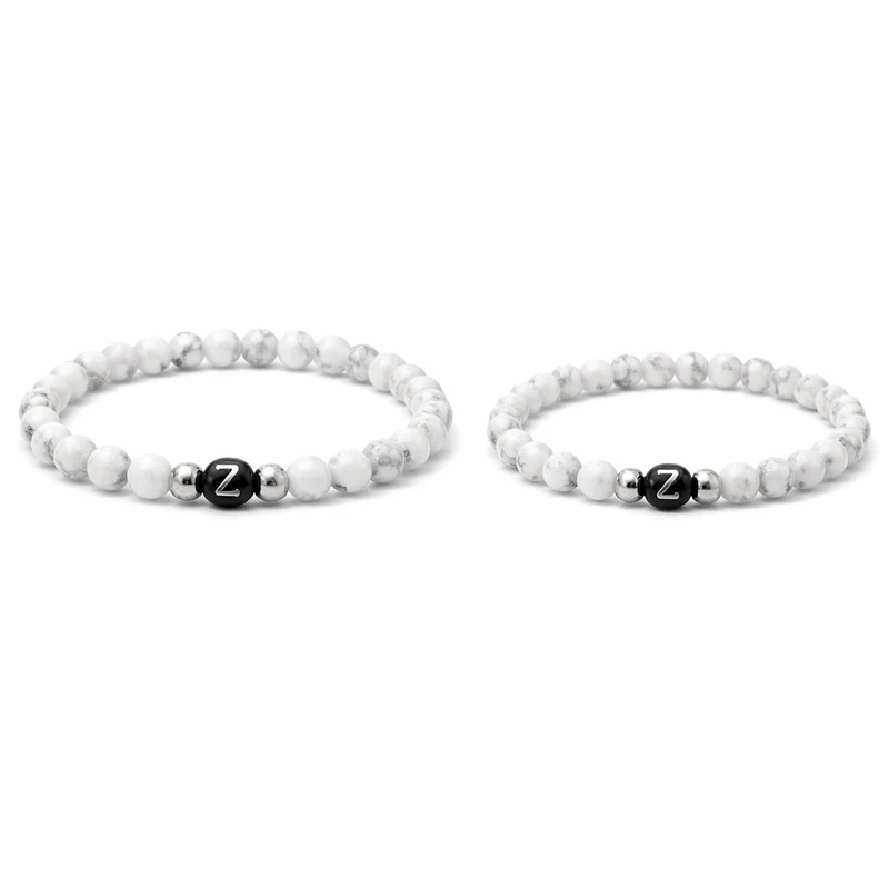 Pärchen Armband Perlen Mit Buchstaben