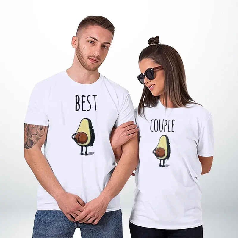 T-Shirt Best Couple (Avocat)