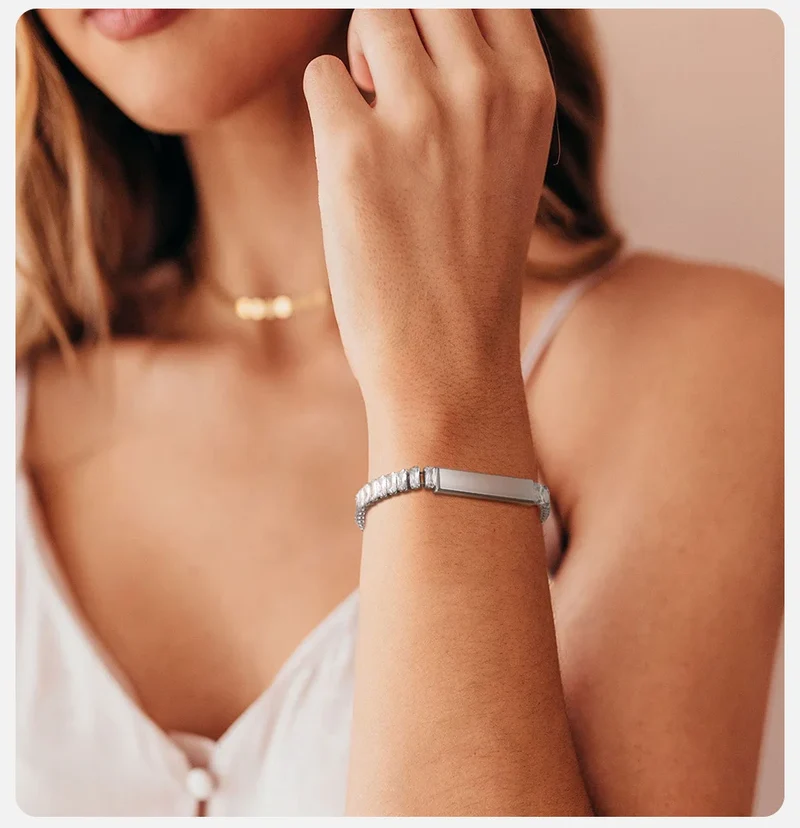 Pärchen Armband Mit Gravur Silber