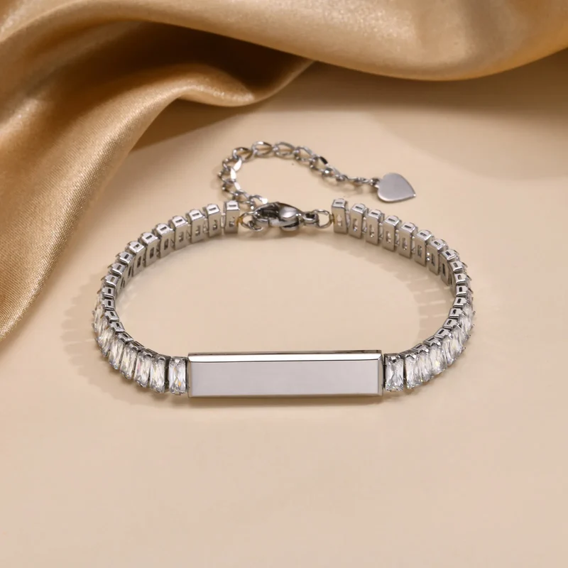 Pärchen Armband Mit Gravur Silber