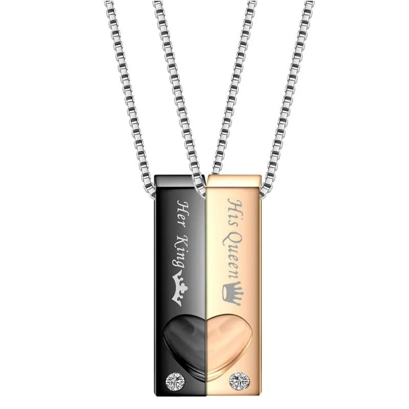 Schmuck Duo Paar Halskette