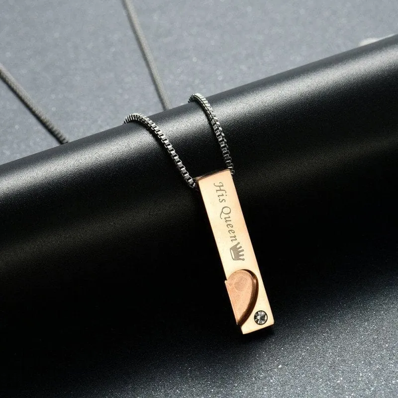 Schmuck Duo Paar Halskette