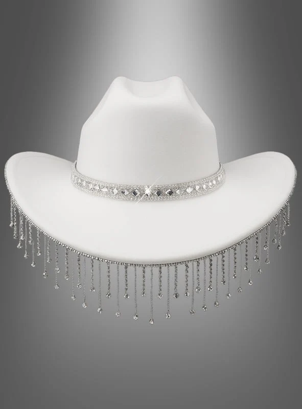 Cowboy Hut mit funkelndem Strass