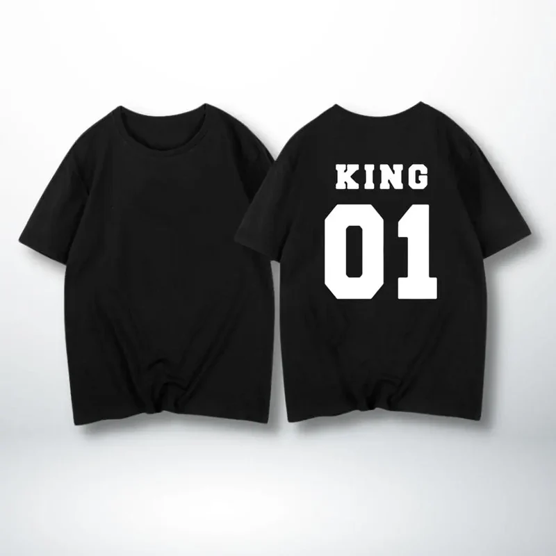 T-Shirt Couple Roi Reine
