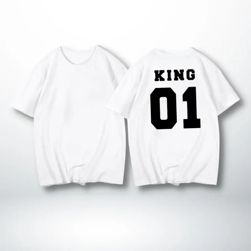 T-Shirt Couple Roi Reine