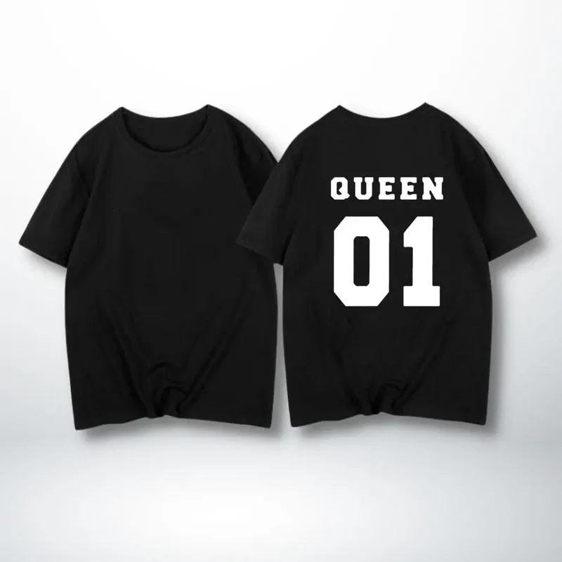 T-Shirt Couple Roi Reine